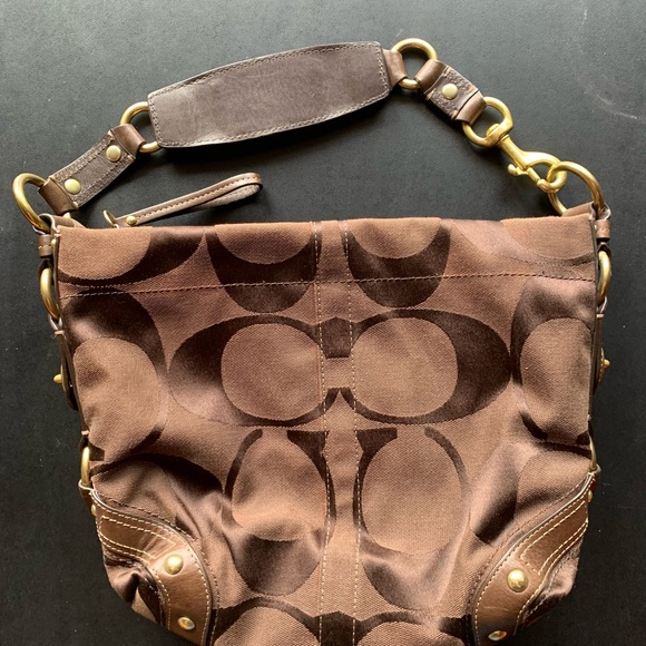 Coach shoulder bag, brown - Picture 2 of 3